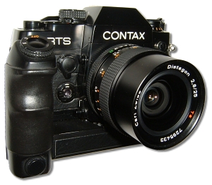 Contax RTS II - Carl Zeiss Distagon T* 2,8/25 mm - RTW W-3